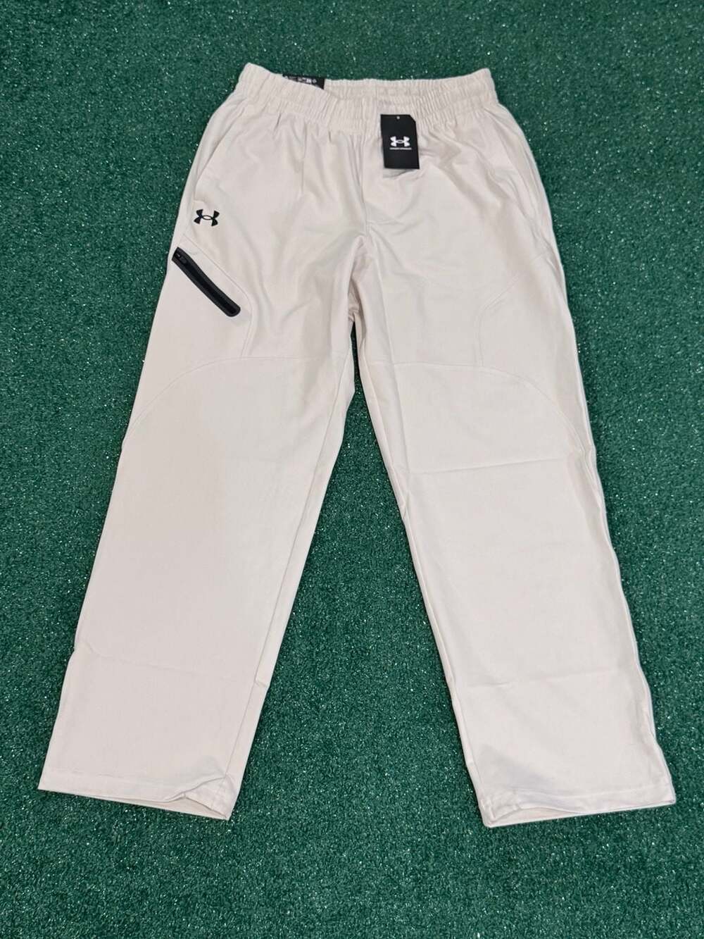 Under Armour Unstoppable Straight Pant Men's Size Medium White
